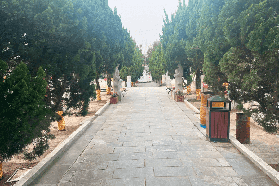 青龙岗纪念园园区环境图